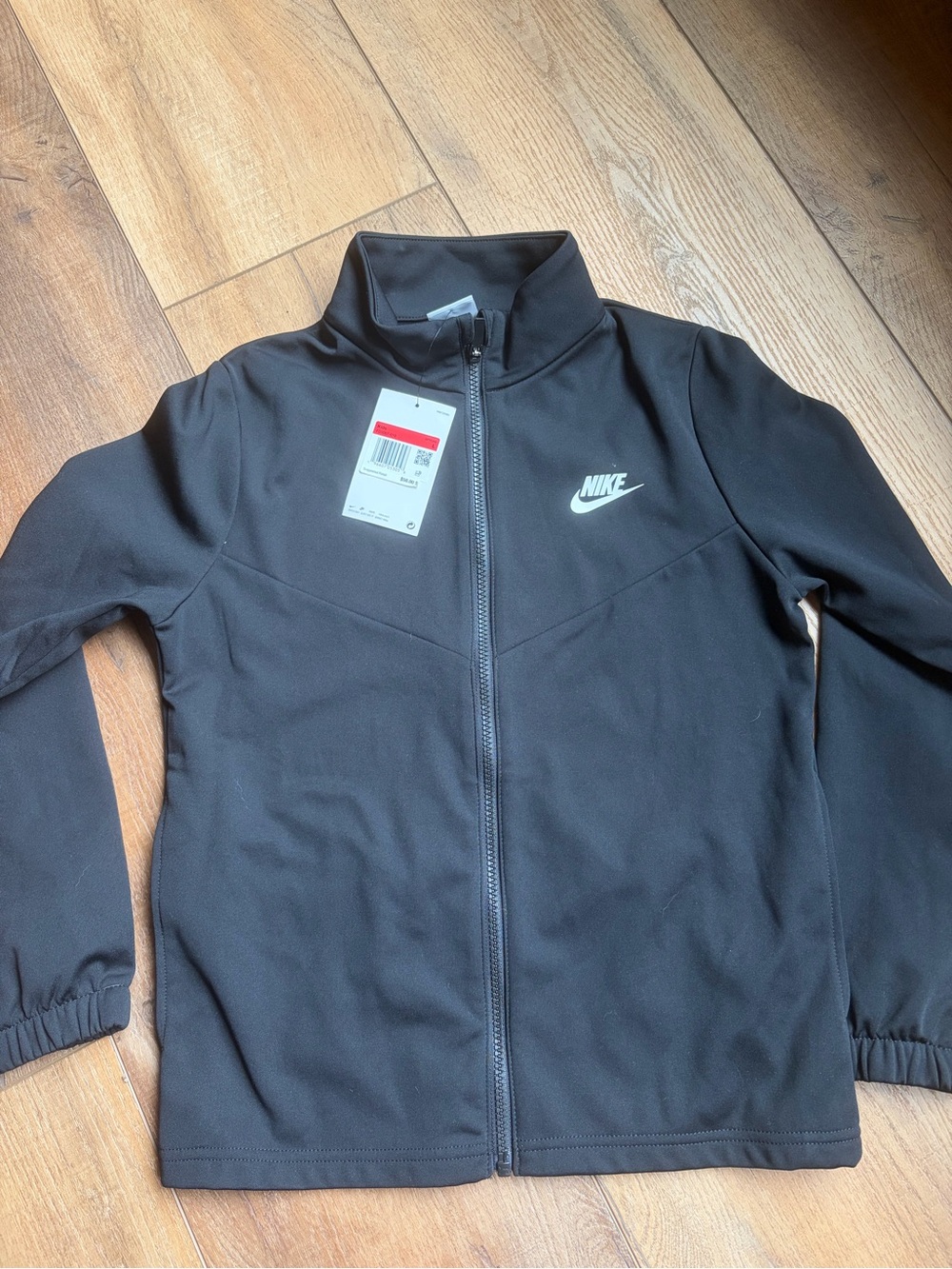 Nike Black Lightweight Full-Zip Shirt Jacket